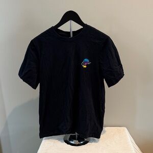 Nike Black Tee with embroidered designs